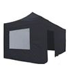 Zwarte easy up partytent 3x6