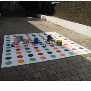 Groot twister spel